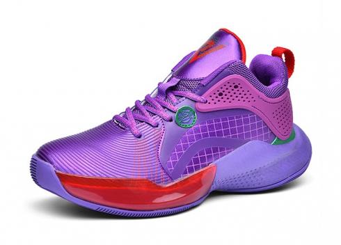 2022 Fashion Basketball Shoes HZJ82222 Court Purple