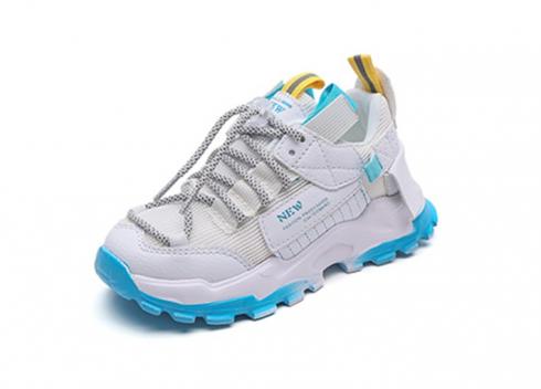 Comfort Breathable Running Shoes HXT210612 White Blue