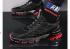 2022 Breathable Marathon Running Shoes XY907117 Black Grey Red